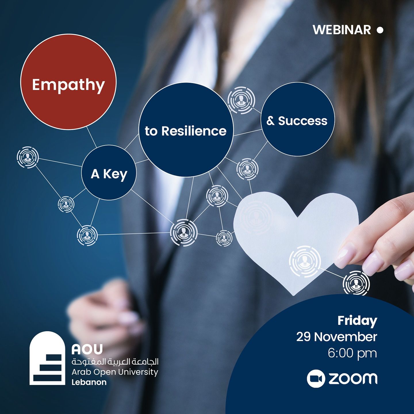 Webinar on Empathy: A Key to Resilience During Hardships